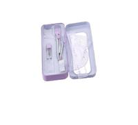 Purple Math Sets for School Complete Math Set Includes Compass Protractor Ruler Ideal for Classroom & Home Mathematics (1 PCS)