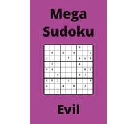Purple Mega Sudoku Book, 9x9 Puzzles, 150 Pages, 5x8, Evil