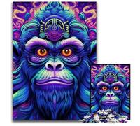 Purple Monkey 1000 Piece Jigsaw Puzzles for Adults cardboard Jigsaw Relaxing Entertainment, Home Decor 26X38CM/10.23x14.96inch