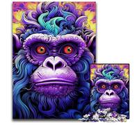 Purple Monkey 1000 Piece Jigsaw Puzzles for Adults Impossible Jigsaw Puzzles for Adults Ideal And Home Decor 26X38CM/10.23x14.96inch