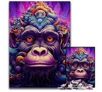 Purple Monkey 1000 Piece Jigsaw Puzzles for Adults Puzzles for Adults Ideal for Lover, Perfect Christmas, New Year, Valentine's Gift 26X38CM/10.23x14.96inch