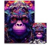 Purple Monkey 1000Pc Adults Jigsaw Puzzle Jigsaw Puzzles Relaxing Entertainment, Home Decor 26X38CM/10.23x14.96inch