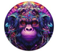 Purple Monkey Jigsaw Puzzles for Adults Puzzle 1000 Pieces Jigsaw for Home Decor,Ideal Christmas & New Year Gift for Teenagers 67.5x67.5cm