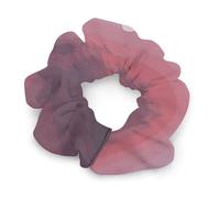 Purple Moon Hair Scrunchies for Women No Damage, Soft Elastic Hair Ties with Fashionable Printed Patterns, Satin Scrunchy Hairbands for Ponytail, Bun, Workout & Sleep