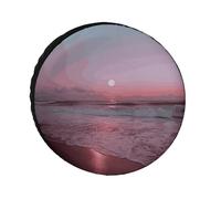 Purple Moon Universal Tire Cover Replacement Oxford Fabric Waterproof Wheel Protector for SUV Truck RV Camper Dust/Snow/Sun Protection, 28 Inch