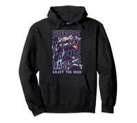 Purple Mountains Majesty Enjoy The Height Pullover Hoodie