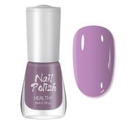 Purple Nail Polish - 8ml Pale Purple Nail Varnish - Healthy Natural Breathable Long Lasting Quick Dry Nail Polish - Pastel Nail Polish Purple Gifts For Women Girls Nail Art DIY Manicure No Need Baking