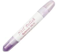 Purple Nail Polish Corrector Pen, Nail Erase Pen Removable Head, Nail Polish Cleaning Manicure Corrector for Manicure Fingernail Home Salon Use, Foot, Hand and Nail Care