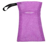 Purple Nylon Bar Soap Mesh Bag with Drawstring for Body | Thickened Foaming Net, Soap-saving Design, Travel and Dorm Bathroom Use, Soft Texture