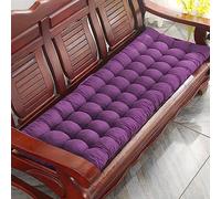 Purple Outdoor Cushions for 23 Seater Swing Sofa NonSlip Ties 170x53x8 cm Waterproof Patio Bench Seat Cushion Ideal for Terrace and Garden Use