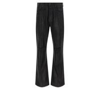 PURPLE 'P026 Rinsed Foil Boot' Jeans 36