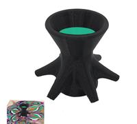 Purple Paint Split Cup - Multi Silicone Paintings -Chamber Funnel Divider for Resin Art | Reusable Reusable Drawing Flows, Abstract Projects Sourcing Artig