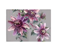 Purple Passion Flowers Chopping Board Warren Reed - Designer Purple One Size
