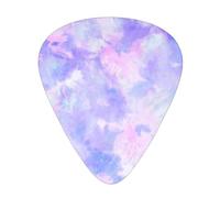 Purple Pastel Tie Dye,12 Pcs Guitar Pick,3 Different Thickness Plectrums for Acoustic Guitar Bass Ukulele (0.46mm 0.96mm 0.71mm)