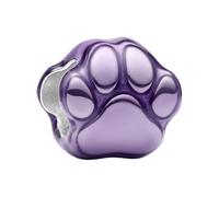 Purple Paw Mini Charm