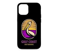 Purple Pelican at Sunset on the Florida Coast Case for iPhone 12/12 Pro