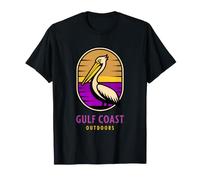 Purple Pelican at Sunset on the Florida Coast T-Shirt