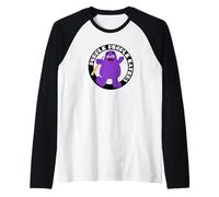 Purple People Eaters Softball Team - Denver Church Merch Raglan Baseball Tee