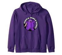 Purple People Eaters Softball Team - Denver Church Merch Zip Hoodie