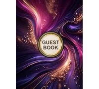 Purple Pink and Gold Guest Book for Weddings and Events: Any Special Occasion You Want to Remember Make your special day even more memorable with this elegant guest book. 8.25" x 11" inches