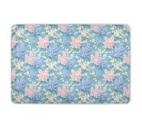 Purple Pink Lilac Flowers Extra Large Resuable Bed Underpads Soft Absorbent Potty Training Mats Machine Washable Toddler Bedding Products for Toddler Kids 52" L x 34" W