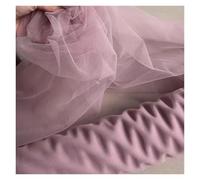 Purple Pink Mauve Soft Tulle Fabric - Wedding, Party Decoration, Chair Covers, Veils & DIY Crafts - Sheer Mesh Netting for Dresses, Curtains & Event Decor(Dusty Pink,1000x160cm)