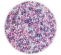 Purple, Pink & White Glimmer Pearls Cupcake / Cake Decorations (100g)