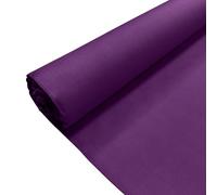 Purple Plain Polycotton Fabric Dress Craft Poly Cotton Material | 10 Metre (1000cm x 112cm) | Soft Poly Cotton for Sewing, Dressmaking, Crafts, Bunting & Lining
