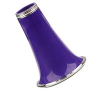 Purple Plastic Clarinet Bell Cc32 Replacement for Players | Lightweight Portable Build, Easy to Carry, Suitable for Beginner and Professional Players