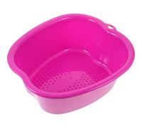 Purple Plastic Foot Massage Bucket for Foot Bathing at Home