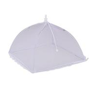 (Purple) Pop Up Food Cover Protector Mesh Net Umbrella Collapsible Cover Party BBQ Picnic