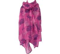 Purple Possum® Scarf Tree Print Ladies Wrap Large Shawl Trees Floral Sarong (Pink)