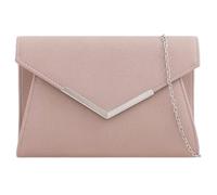 Purple Possum UK® Nude Clutch Bag Ladies Beige Faux Leather Evening Shoulder Bag Prom Handbag