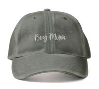 Purple Print House Boy Mum Embroidered Vintage Cap Womens Baseball Hat Gift Idea from Son Birthday Mother Headwear, One Size, Olive Green