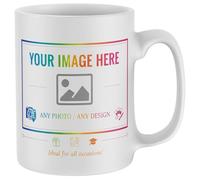 Purple Print House Create Your Own Custom Photo Mug - Photo on Mug Personalised Gift for All Occasions, Bespoke Mugs with Your Favourite Memories & Designs