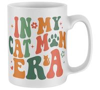 Purple Print House Custom Cat Mug In My Cat Mum Era Personalised Cats Name Paw Prints Tea Coffee Cup