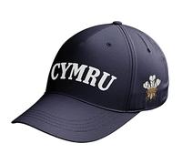 Purple Print House Cymru Wales Cap Mens Welsh Feathers Baseball Hat Nations Rugby Welsh Supporter, One Size, Navy