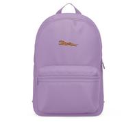 Purple Print House Embroidered Cheetah Mini Backpack For Girls Safari Embroidery Back To School Nursery Kids Bag, One Size, Lavender