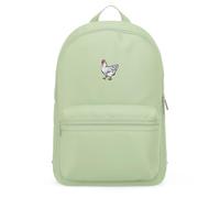 Purple Print House Embroidered Chicken Mini Backpack For Kids Farmyard Embroidery Back To School Boy Girls Bag, One Size, Pistachio