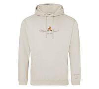 Purple Print House Embroidered Mama Bear Hoodie For Mum Personalised Gift Custom Date Add Child Name Sleeve Mothers Day, L, Natural Stone