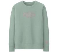 Purple Print House Embroidered Mama Sweatshirt Add Custom Baby Name Est Date Personalised Gift For Mothers Day Mum Women, L, Dusty Green