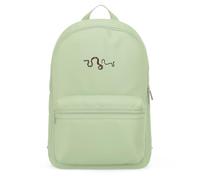 Purple Print House Embroidered Snakes Mini Backpack For Kids Boys Girls Back To School Nursery Embroidery Bag, One Size, Pistachio