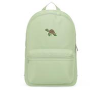Purple Print House Embroidered Turtle Mini Backpack For Kids Embroidery Ocean Wildlife Animals Back To School Boy Girls Bag, One Size, Pistachio