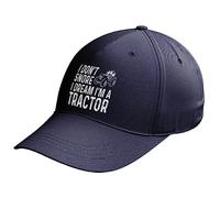 Purple Print House Funny Farmers Baseball Cap I Dont Snore I Dream I'm A Tractor Hat Farming Gifts for Men, One Size, Navy