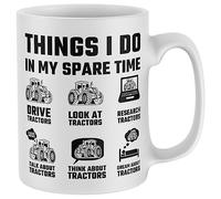 Purple Print House Funny Farming Gifts For Men Mug Tea and Coffee Cup For Farmer Dad Grandad Tractors Hobbies