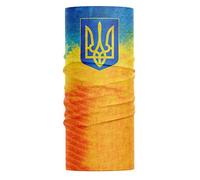 Purple Print House Headwear Ukrainian Flag Snood - Multifunctional Grunge Flag Ukraine Bandana Headband Neck Gaiter Men Women Kids - Face Covering Balaclava