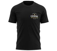 Purple Print House Liverpool Europan Royalty Football Shirt, Paris 2022 Cup Final Partisan, Liverpool T-Shirt Mens Top Adult (Large, Black)