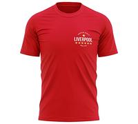 Purple Print House Liverpool Europan Royalty Football Shirt, Paris 2022 Cup Final Partisan, Liverpool T-Shirt Mens Top Adult (Large, Red)