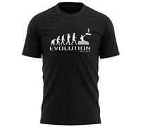Purple Print House Mens Evolution T Shirts for Men - Builder T Shirt - Slogan Birthday Trade Work Labour Brickie Gift Idea for Him - Cool Unique Hobby, L, Black