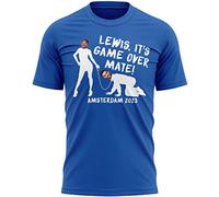 Purple Print House Personalised Its Game Over Stag Do T Shirt Mens Party Lads Weekend Funny Groom Top Tee, 3XL, Royal